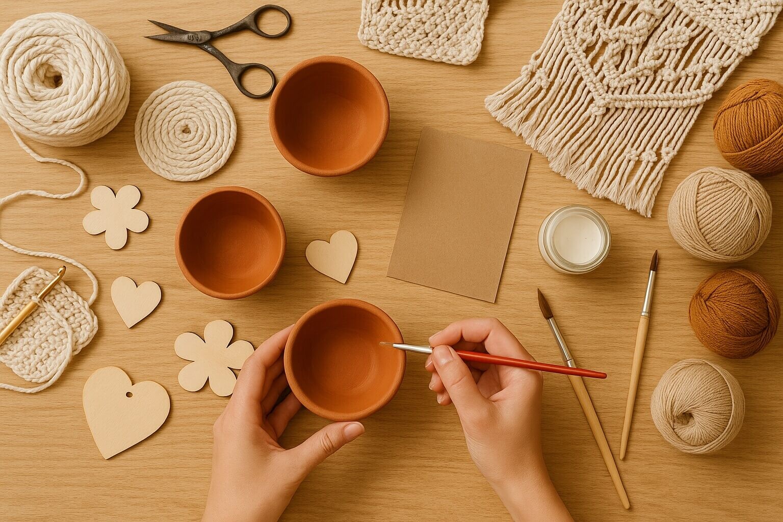 Kendin Yap (DIY) Ruhunu Keşfet: El Yapımı Ürünlerle Hobiye Dönüşen Tutku