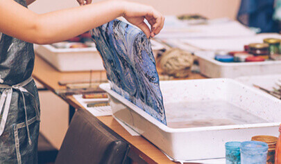 Ebru Sanatına <b>Bugün Başlayın</b>